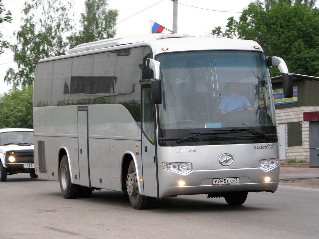 Ленинградская область, Higer KLQ6109Q № В 845 РК 47