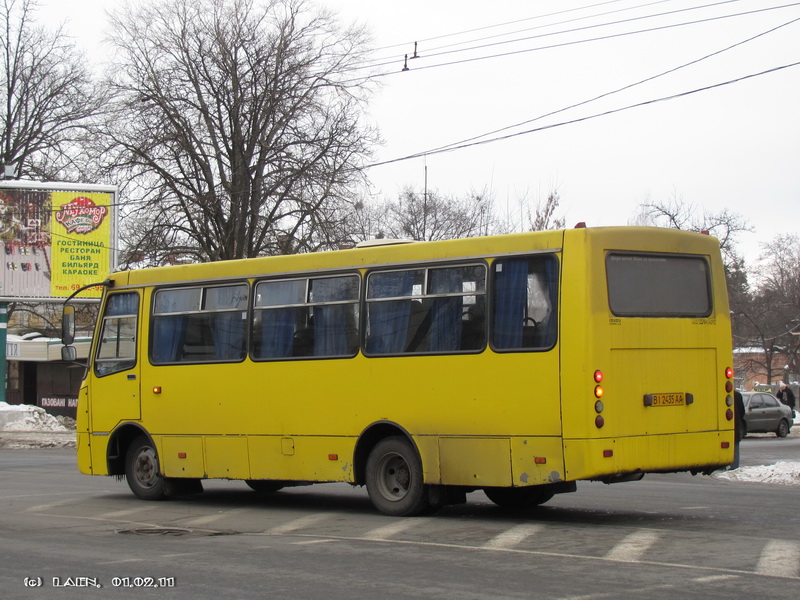 Полтавская область, Богдан А09202 (ЛуАЗ) № BI 2435 AA