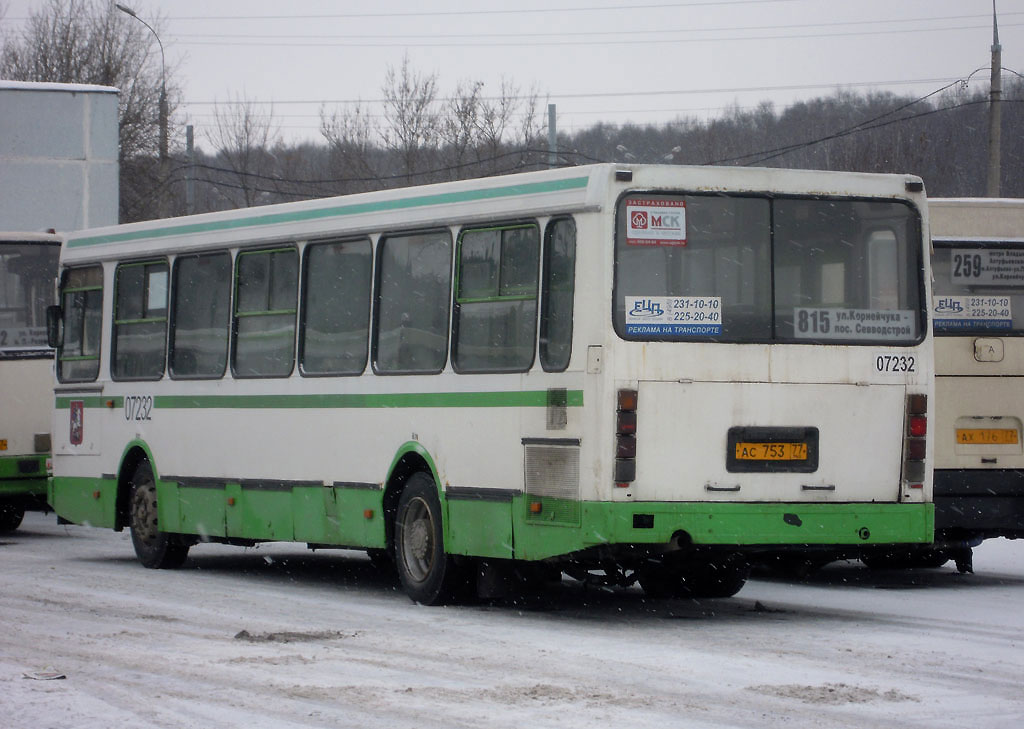 Москва, ЛиАЗ-5256.25 № 07232