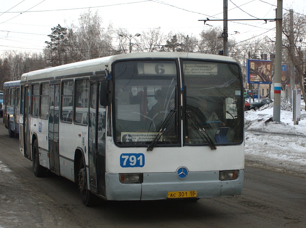 Омская область, Mercedes-Benz O345 № 791