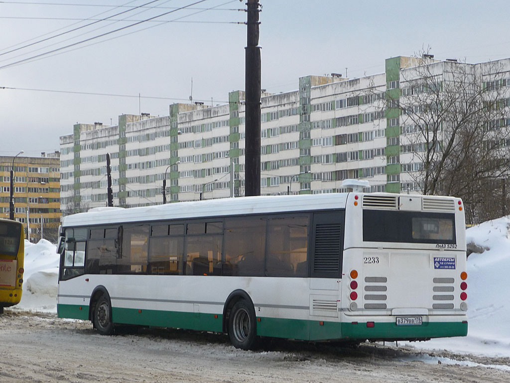 Sankt Petersburg, LiAZ-5292.20 Nr 2233