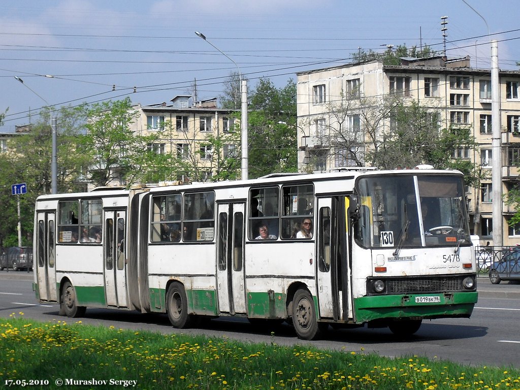 Санкт-Петербург, Ikarus 280.33O № 5478