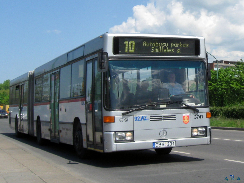 Литва, Mercedes-Benz O405GN № 92