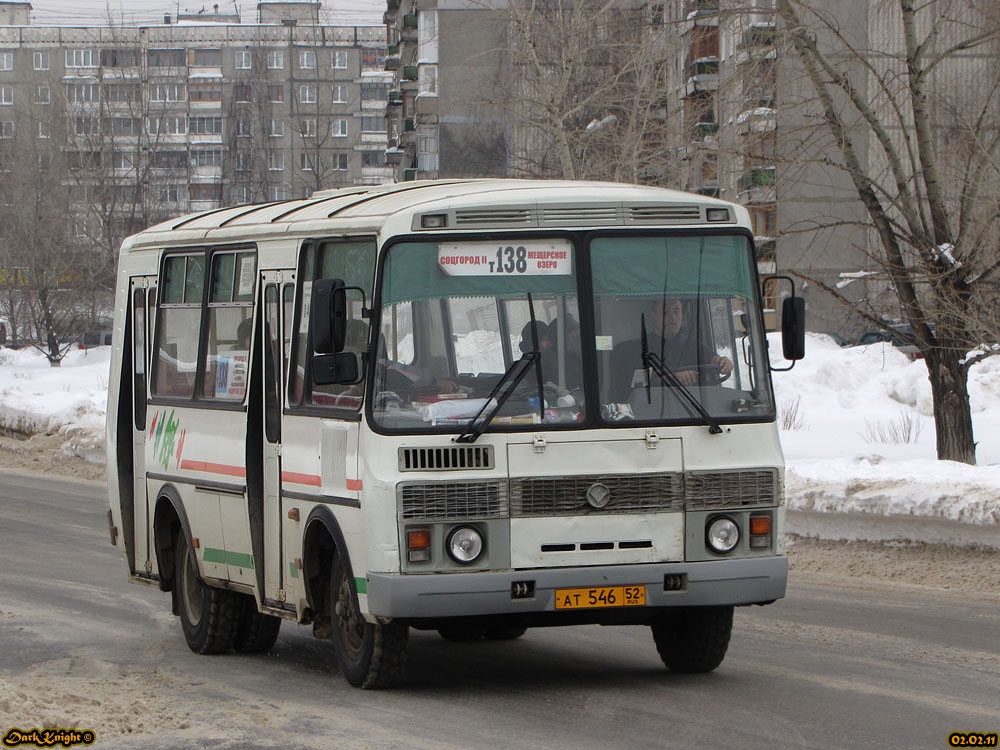 Ніжагародская вобласць, ПАЗ-32054 № АТ 546 52