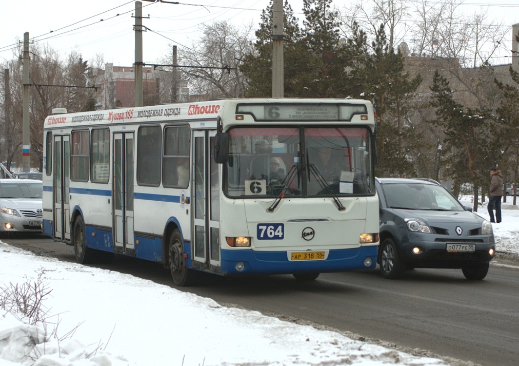 Омская область, ЛиАЗ-5256.45 № 764