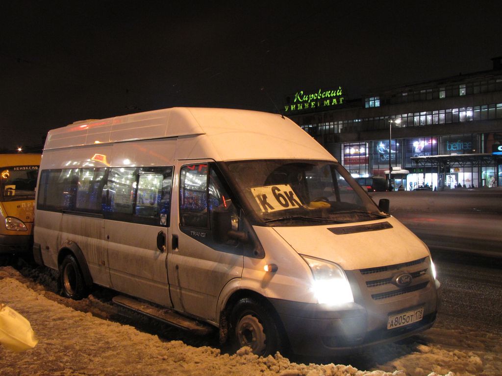 Санкт-Петербург, Самотлор-НН-3236 (Ford Transit) № А 805 ОТ 178