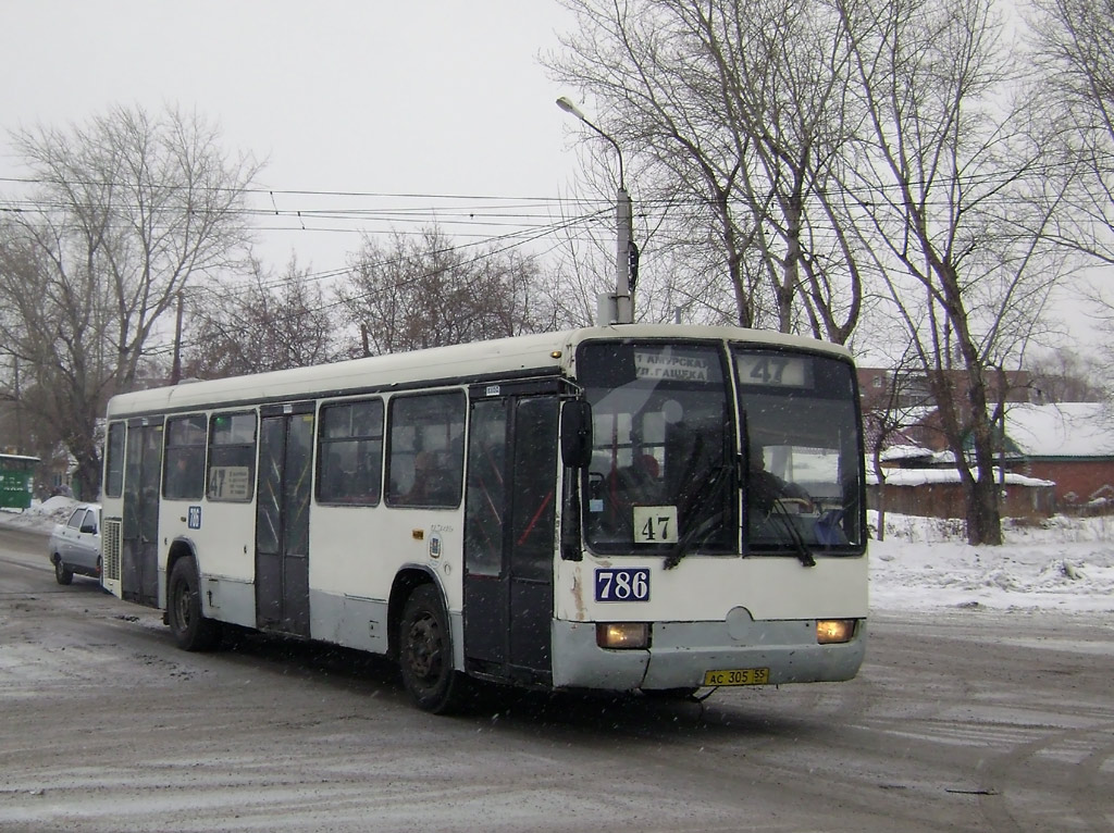 Омская область, Mercedes-Benz O345 № 786