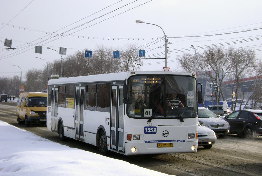 Омская вобласць, ЛиАЗ-5293.00 № 1559