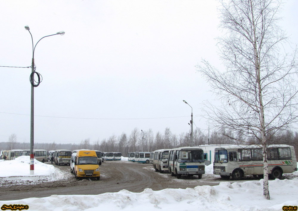 Obwód niżnonowogrodzki — Bus stations, End Stations