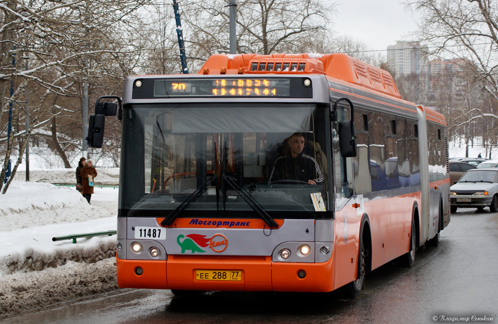 Москва, ЛиАЗ-6213.70 № 11487