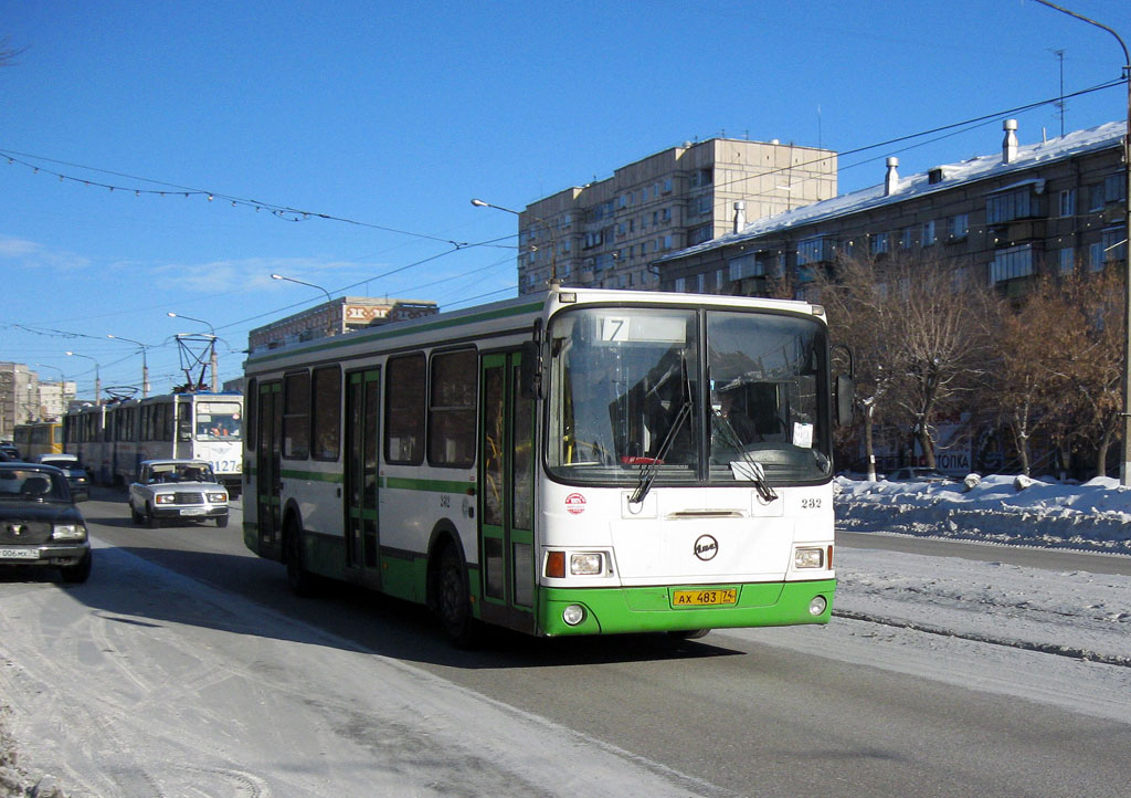 Chelyabinsk region, LiAZ-5256.35 № 232