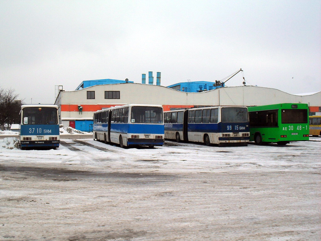 Брестская область — Автобусные парки