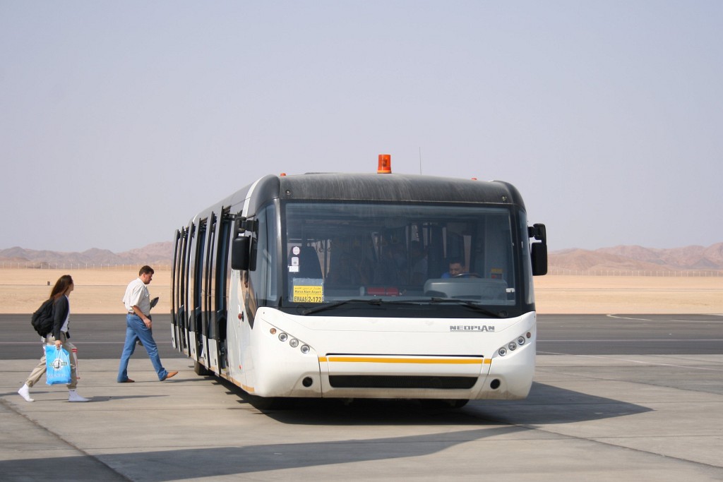 Egypt, Neoplan P83 N9122 Apron Nr. EMAAS 2-172