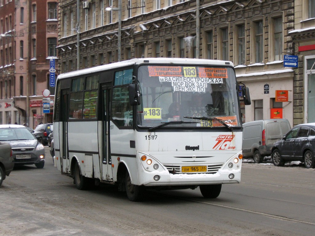 Санкт-Петербург, Otoyol M29 City II № 1507