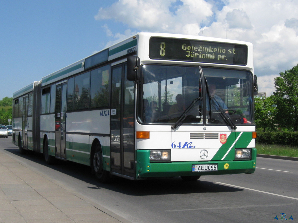 Литва, Mercedes-Benz O405G № 64