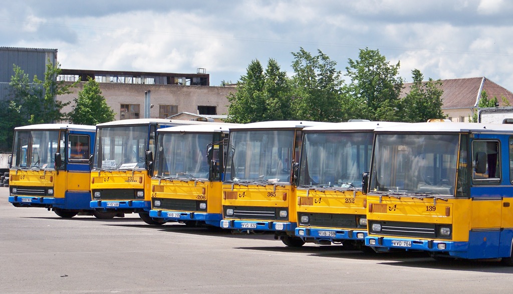 Lietuva — Bus depots