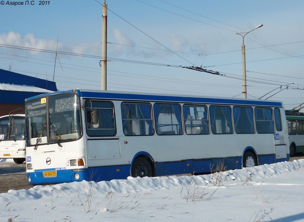 Omsk region, LiAZ-5256.45 č. 1544