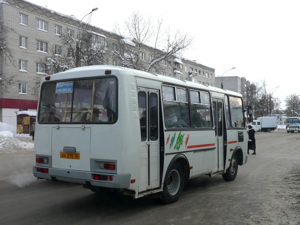 Нижегородская область, ПАЗ-32054 № АУ 215 52