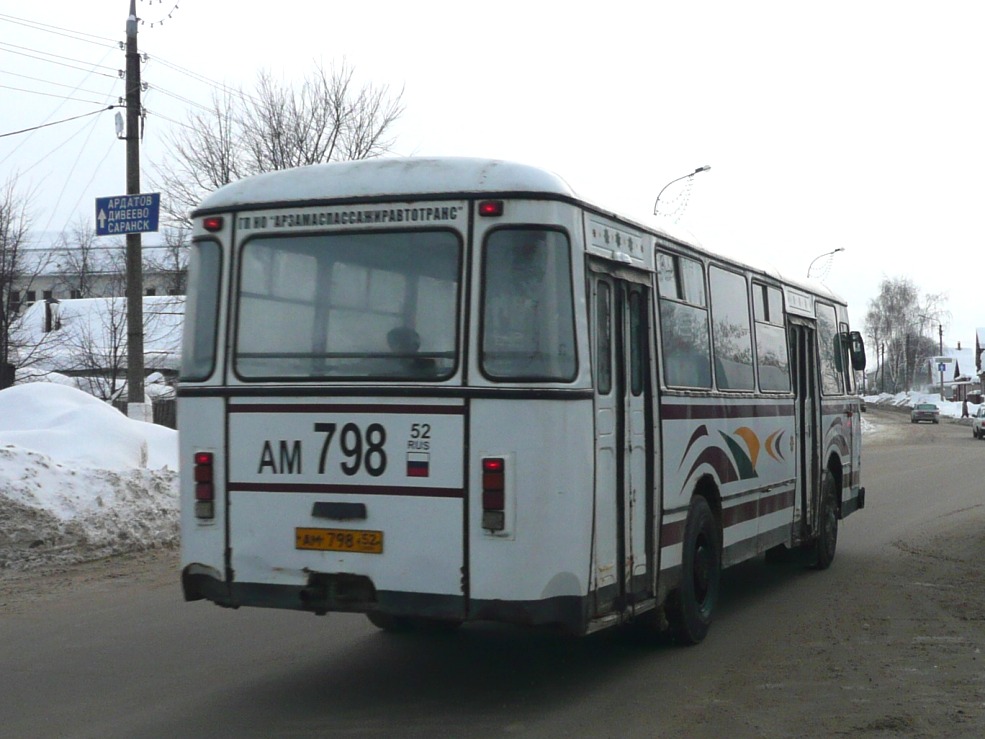 Nizhegorodskaya region, LiAZ-677M (BARZ) Nr. АМ 798 52