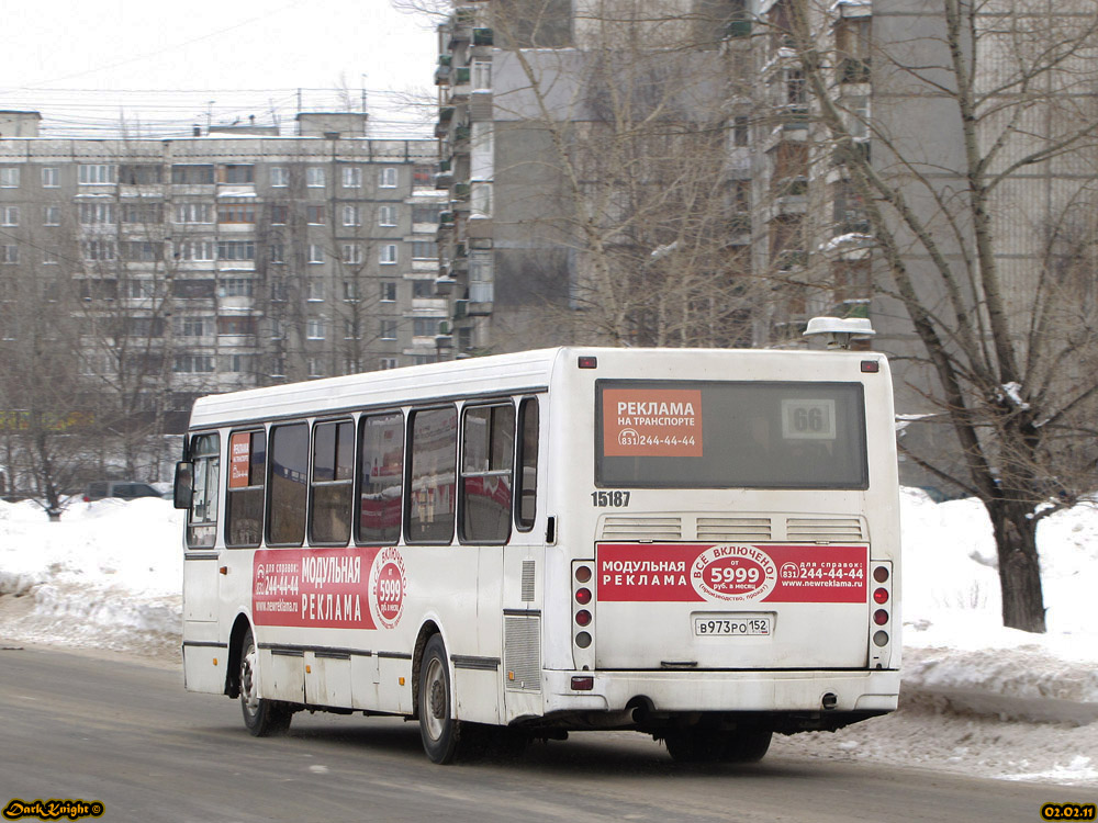 Нижегородская область, ЛиАЗ-5256.26 № 15187