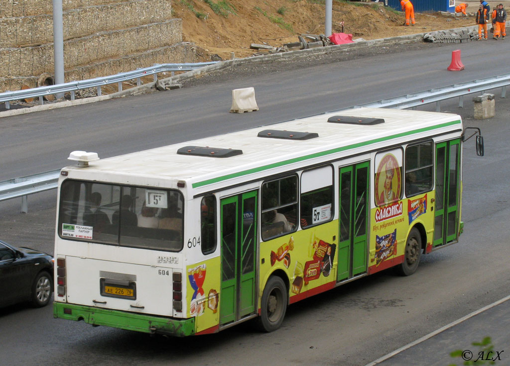 Jaroszlavli terület, LiAZ-5256.35 sz.: 604