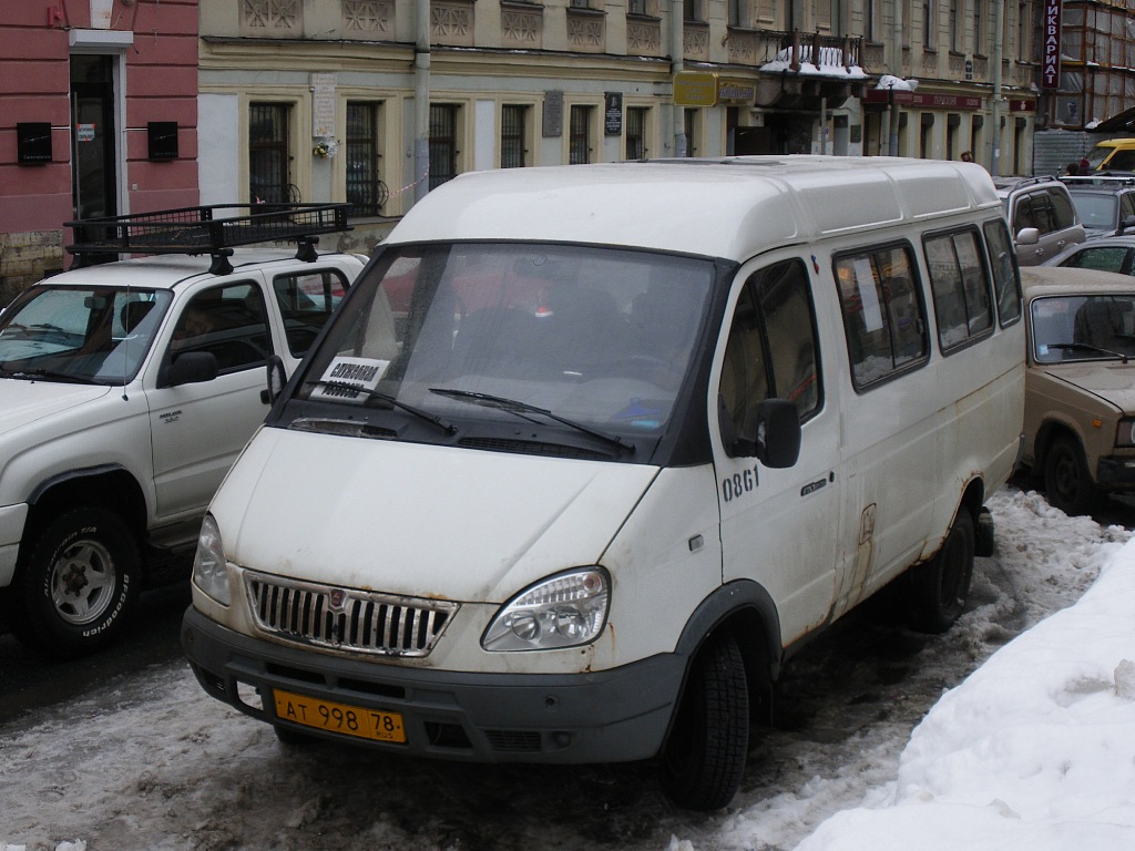 Saint Petersburg, GAZ-322132 (XTH, X96) # 0861