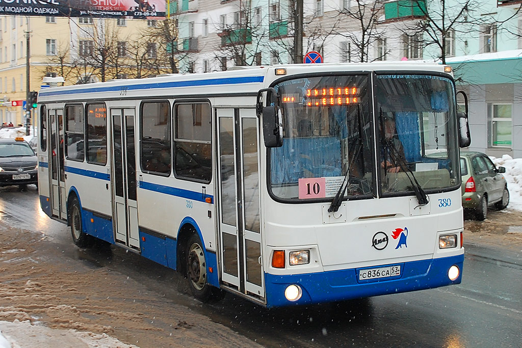 Новгородская область, ЛиАЗ-5256.57 № 380