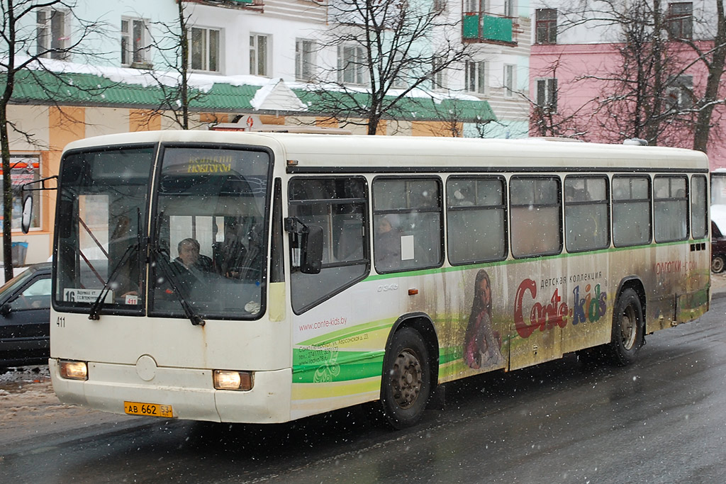 Новгородская область, Mercedes-Benz O345 № 411