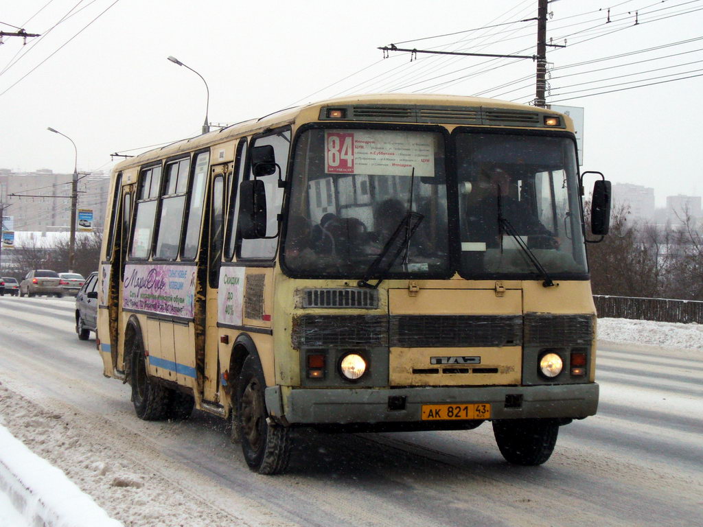 Кировская область, ПАЗ-4234 № АК 821 43