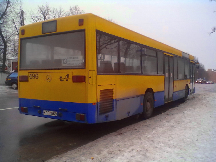 Литва, Mercedes-Benz O405N2 № 496