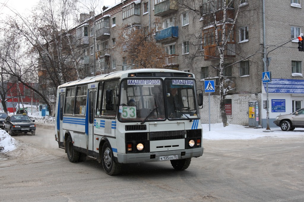 Томская область, ПАЗ-32054 № К 135 ОХ 70