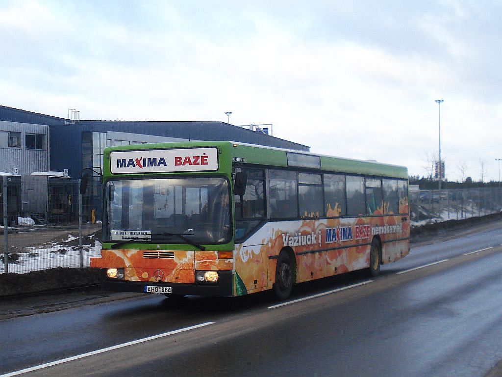 Литва, Mercedes-Benz O405N № AHO 968