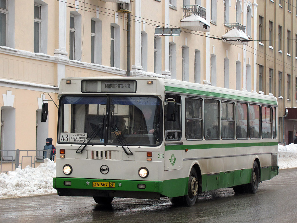 Пензенская область, ЛиАЗ-5256.00 № 287