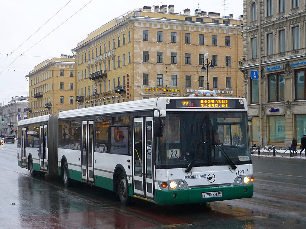 Санкт-Петербург, ЛиАЗ-6213.20 № 7197