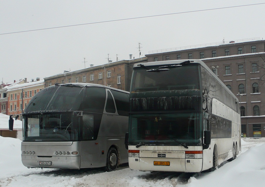 Ленинградская область, Van Hool TD927 Astromega № АЕ 281 47