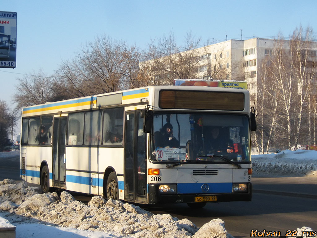 Алтайский край, Mercedes-Benz O405N № АО 590 22