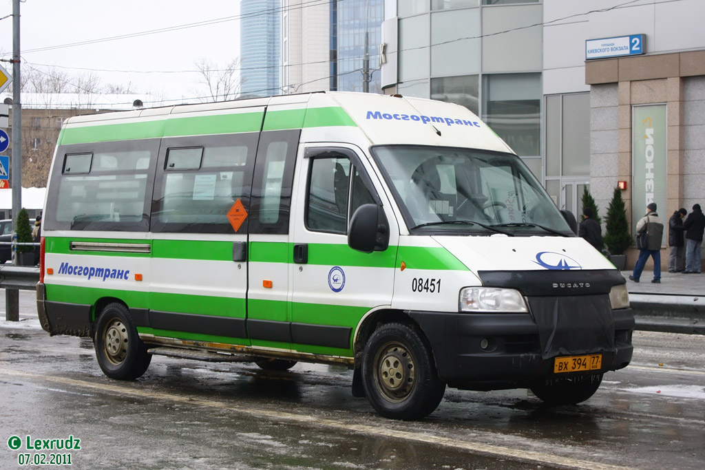 Москва, FIAT Ducato 244 CSMMC-RLL, -RTL № 08451