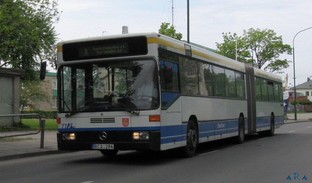 Литва, Mercedes-Benz O405GN № 77