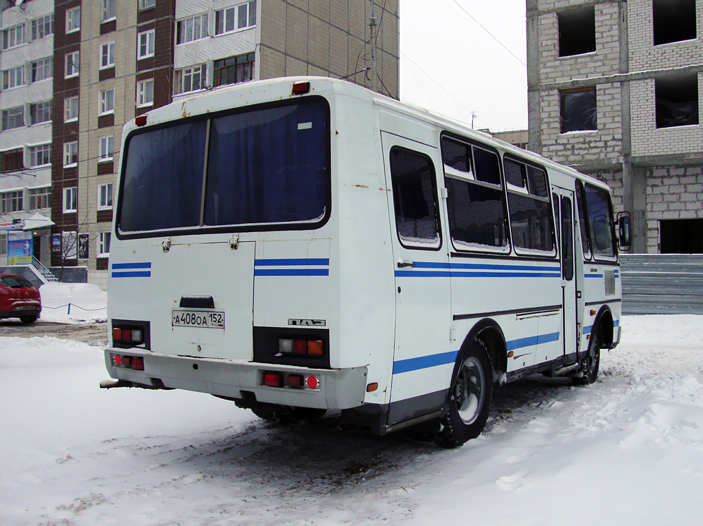 Нижегородская область, ПАЗ-3205-110 № А 408 ОА 152