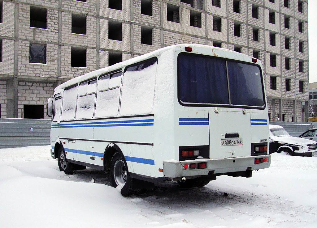 Нижегородская область, ПАЗ-3205-110 № А 408 ОА 152