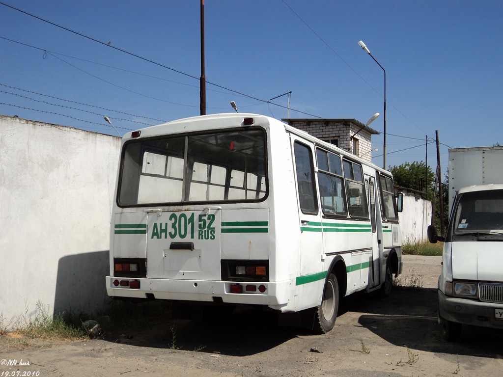 Нижегородская область, ПАЗ-3205-110 № АН 301 52