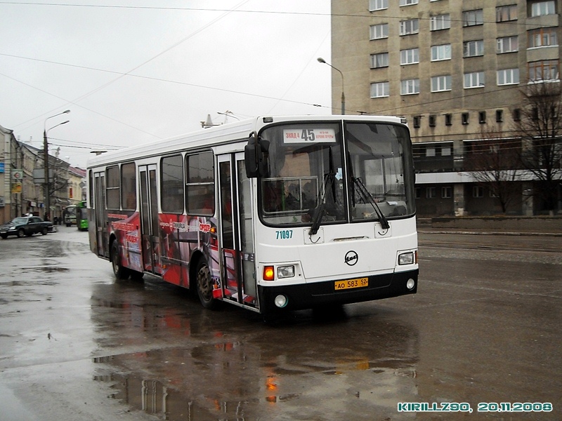 Нижегородская область, ЛиАЗ-5256.25 № 71097