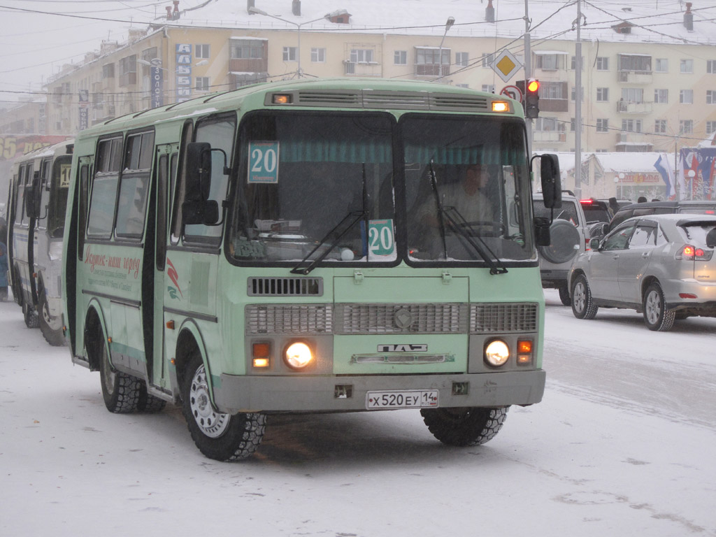 Саха (Якутия), ПАЗ-32054 № Х 520 ЕУ 14