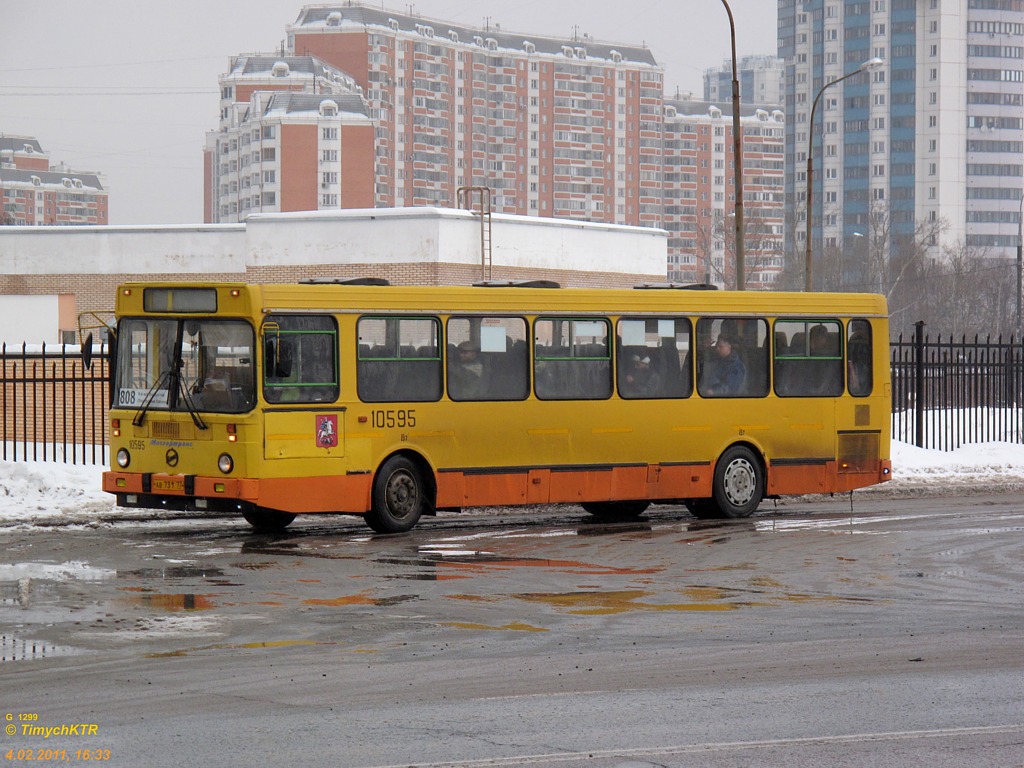 Москва, ЛиАЗ-5256.25-11 № 10595