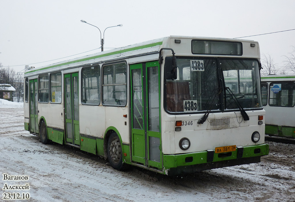 Санкт-Петербург, ЛиАЗ-5256.25 № 3346