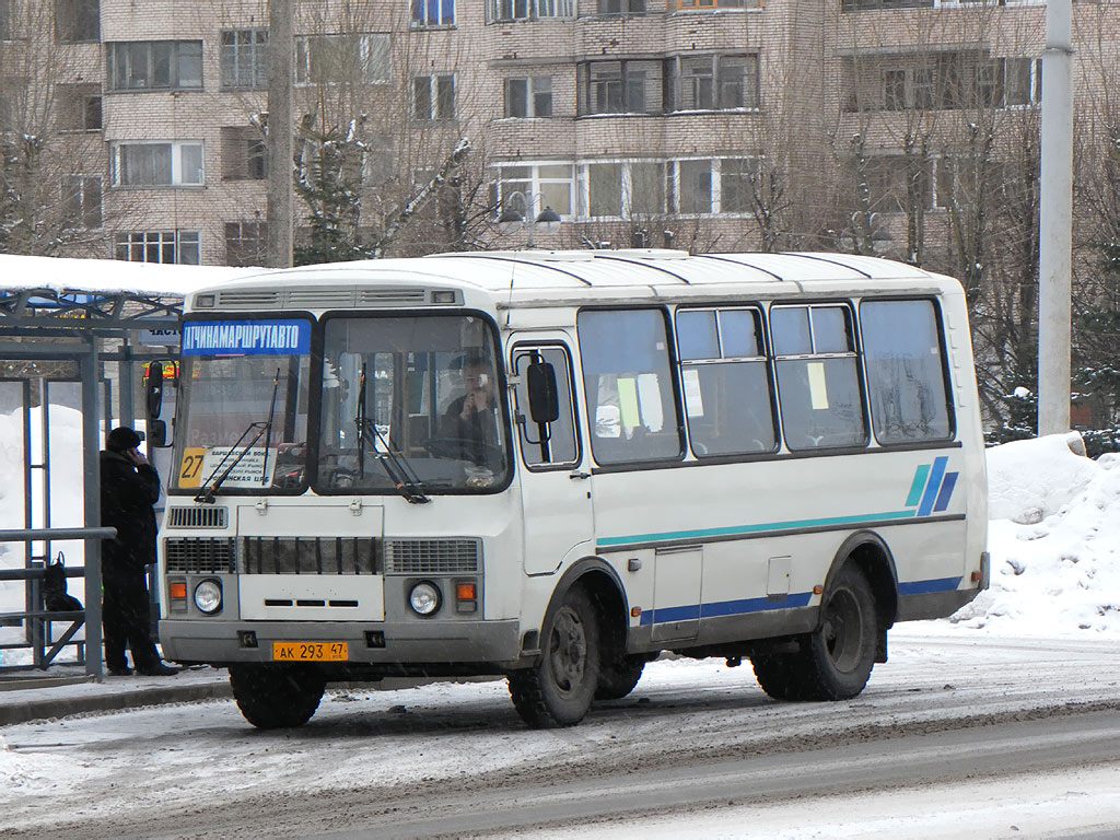 Ленинградская область, ПАЗ-32053 № АК 293 47