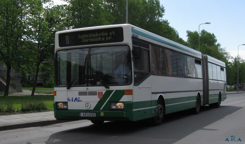 Литва, Mercedes-Benz O405G № 64