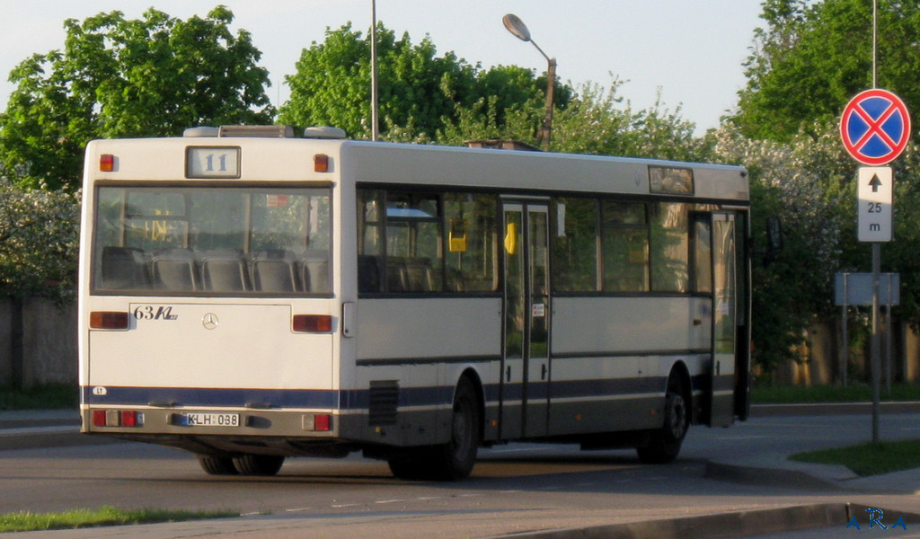 Литва, Mercedes-Benz O407 № 63