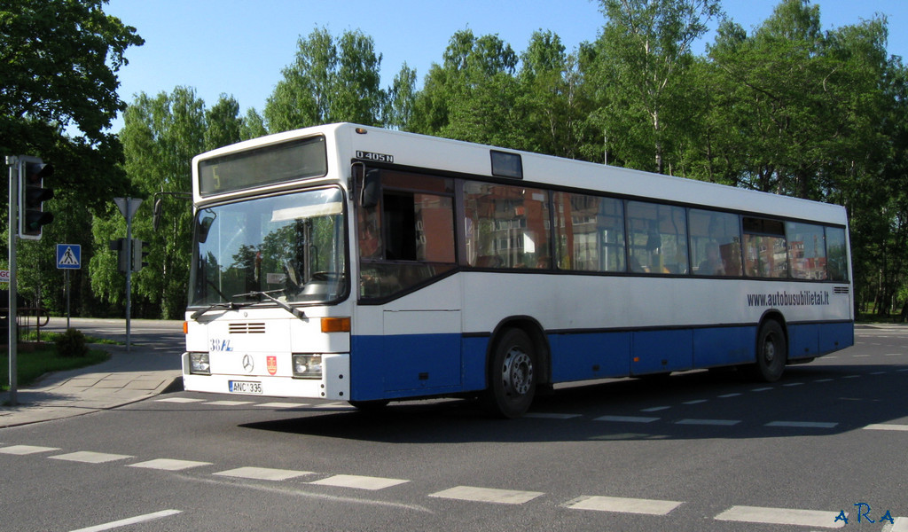 Литва, Mercedes-Benz O405N № 38