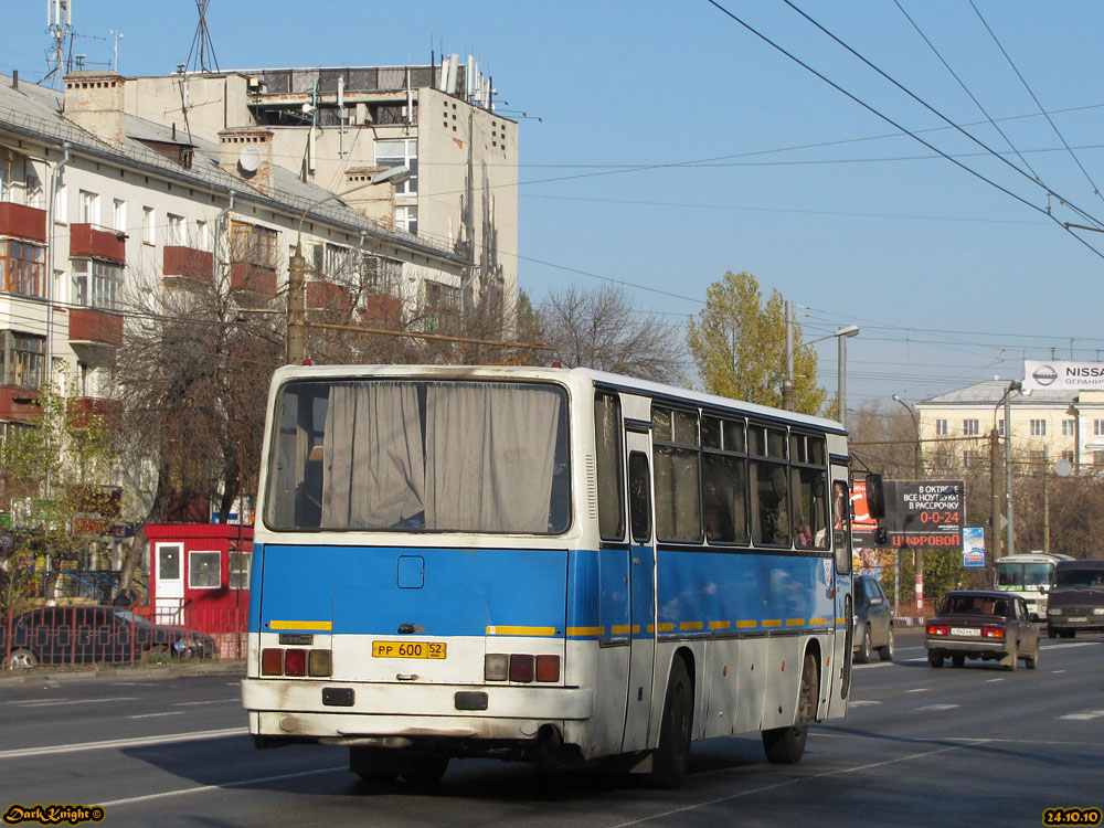 Nizhegorodskaya region, Ikarus 256.74 № РР 600 52